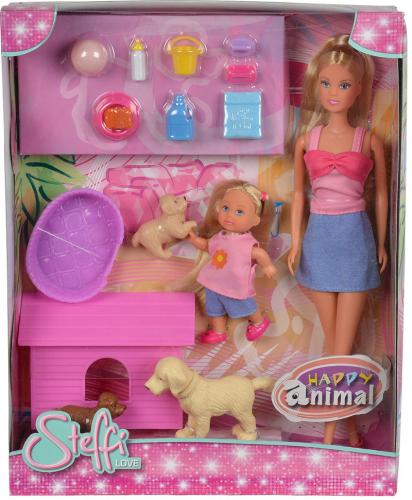 

Кукла Steffi Love Штеффи и Еви со зверушками в ассортименте 1 шт