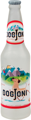 Игрушка для собак Triol из винила Бутылка 24 см 1 шт. в ассортименте