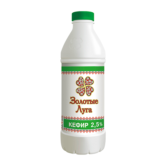 

Кефир Золотые луга 2.5% 950 мл