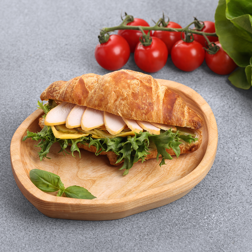 

Круассан Лента Fresh с копченой грудкой и соусом Макси-бургер 170 г