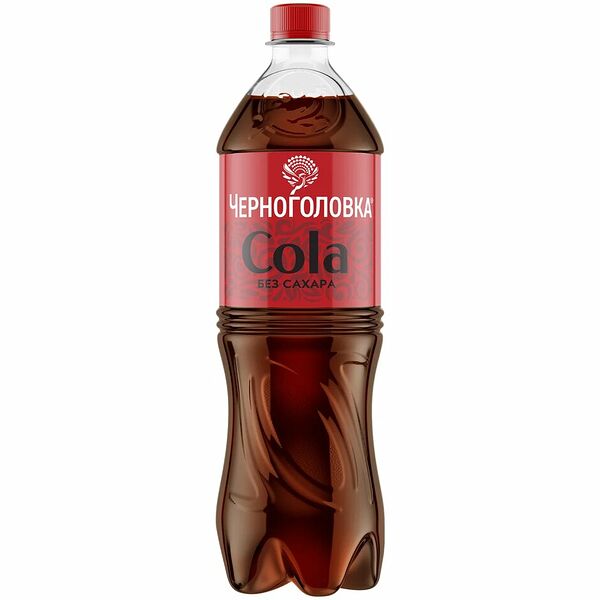 Газировка Черноголовка Кола без сахара 1 л  