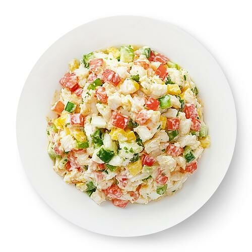 Салат М-Кухня крабовый с рисом 200 г