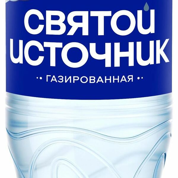Вода питьевая Святой Источник газированная 500 мл