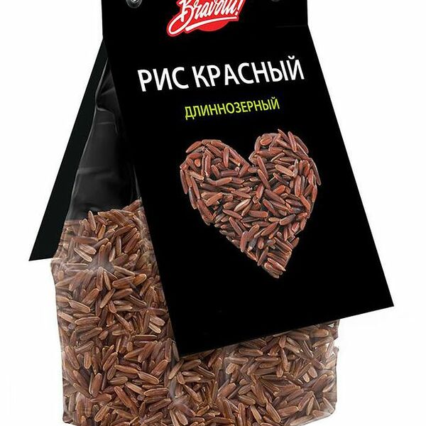 Рис Bravolli красный длиннозерный