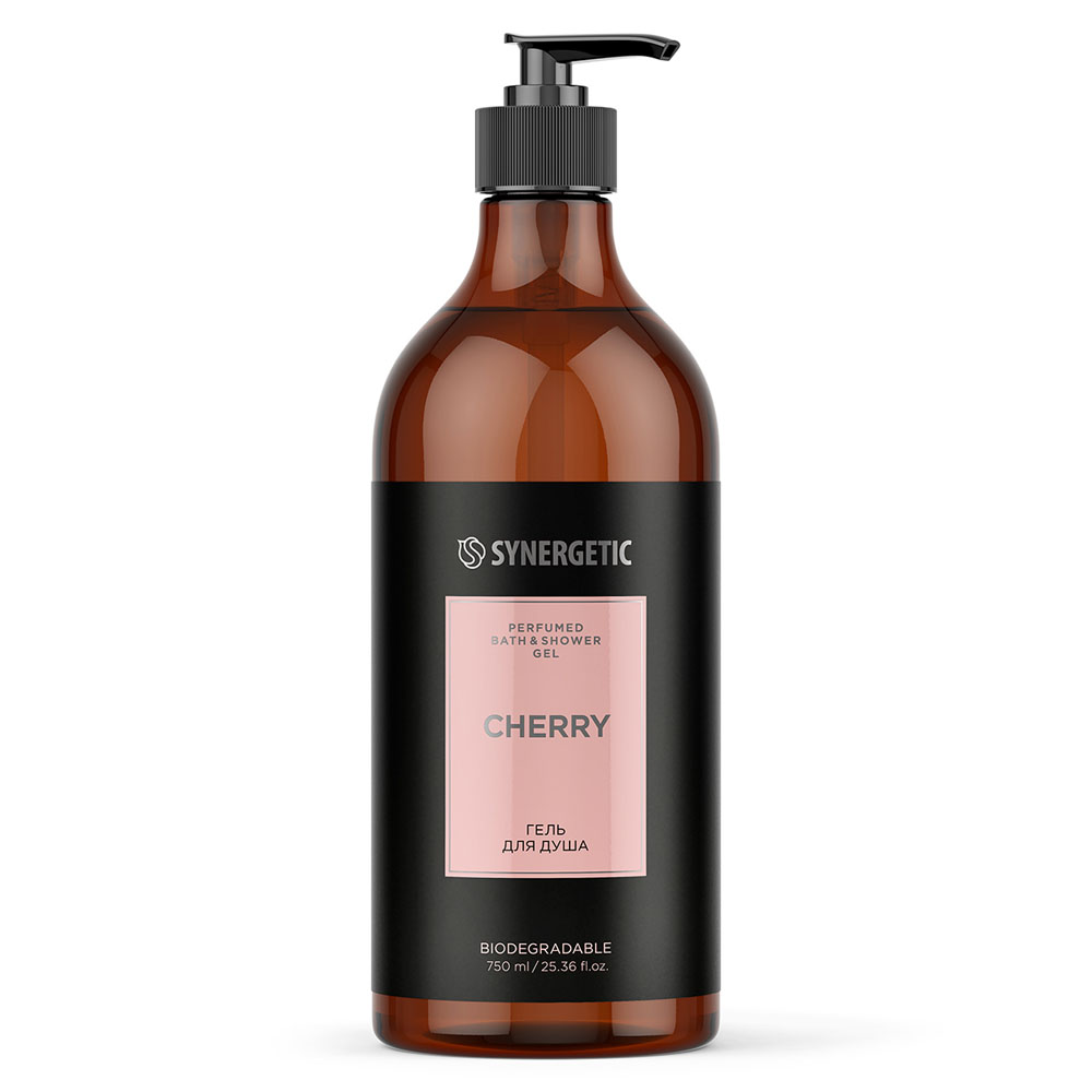 

Гель для душа Synergetic парфюмированный Вишня 750 мл