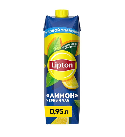 Чай черный Lipton Лимон 0.95 л
