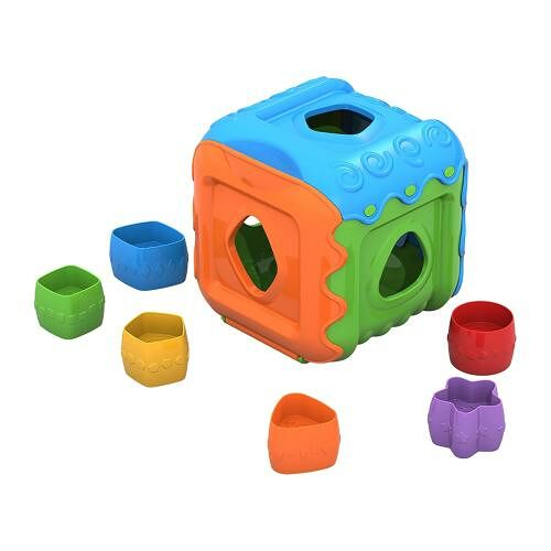 Развивающая игрушка Нордпласт Кубик-сортер