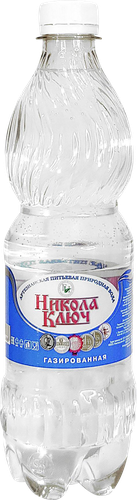 

Вода питьевая Никола Ключ артезианская природная газированная 0.5 л