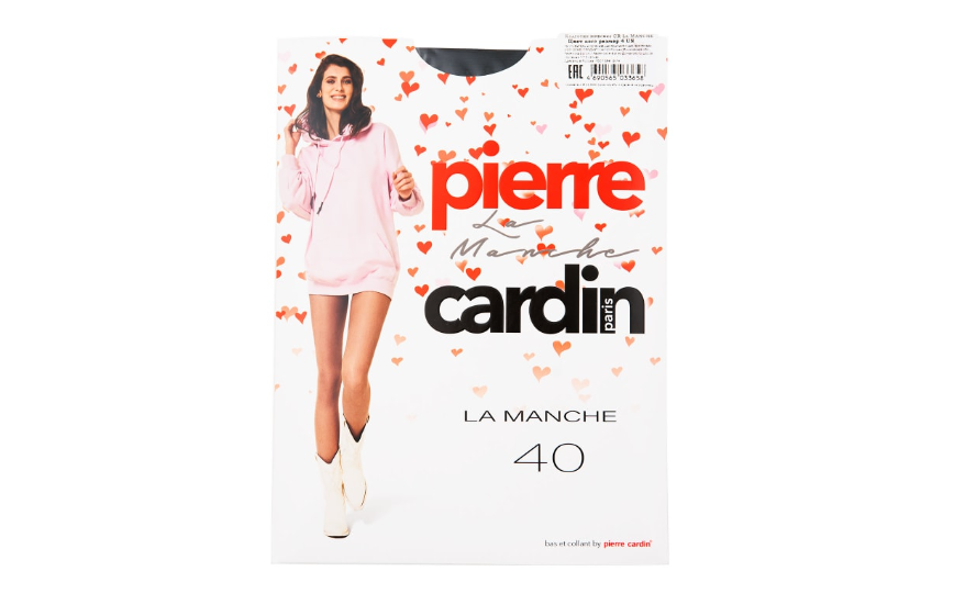 

Колготки женские Pierre Cardin La Manche 40 den Nero 4 размер