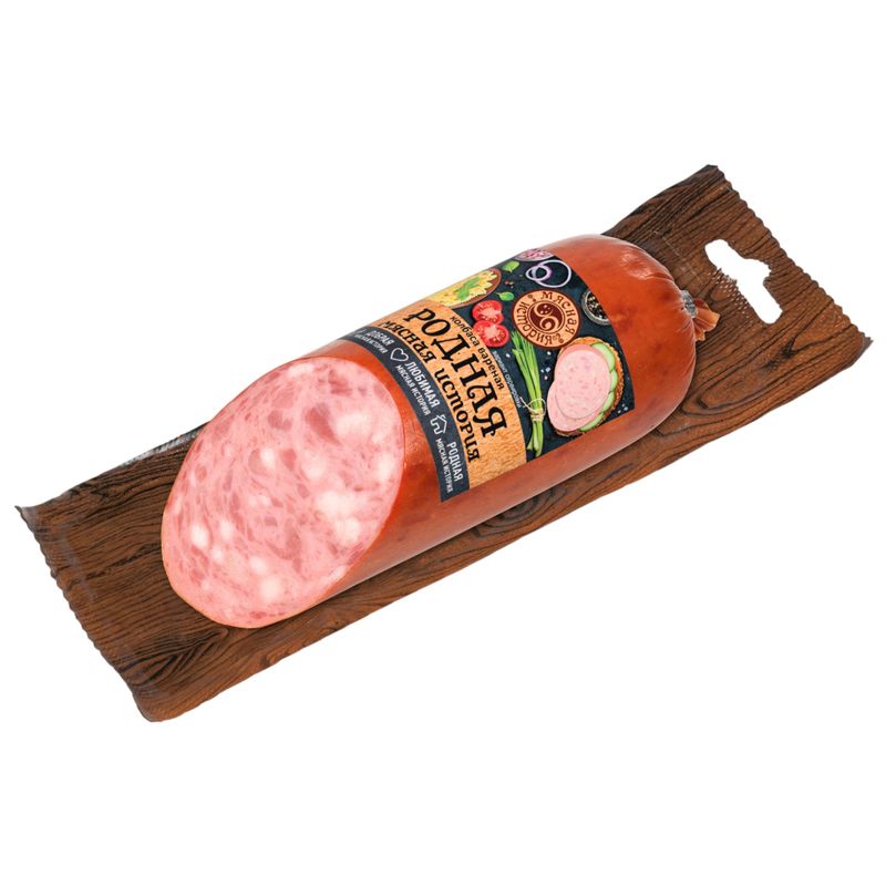 

Колбаса вареная Мясная история Родная категории Б 300 г