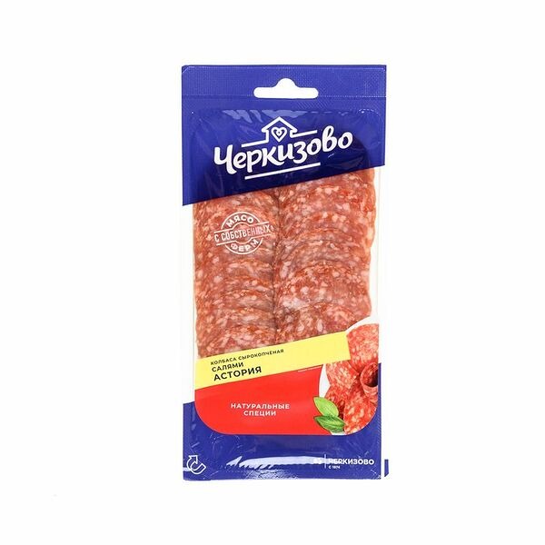 Колбаса Черкизово Салями Астория сырокопченая нарезка 85 г