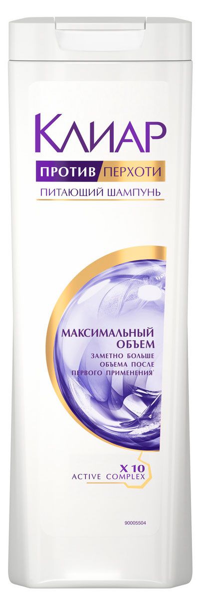 

Шампунь Clear Против Перхоти Максимальный Объем для тонких ослабленных волос 400 мл