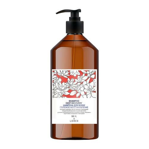 Шампунь для волос Lorex Deep Recovery Глубокое восстановление 1 л