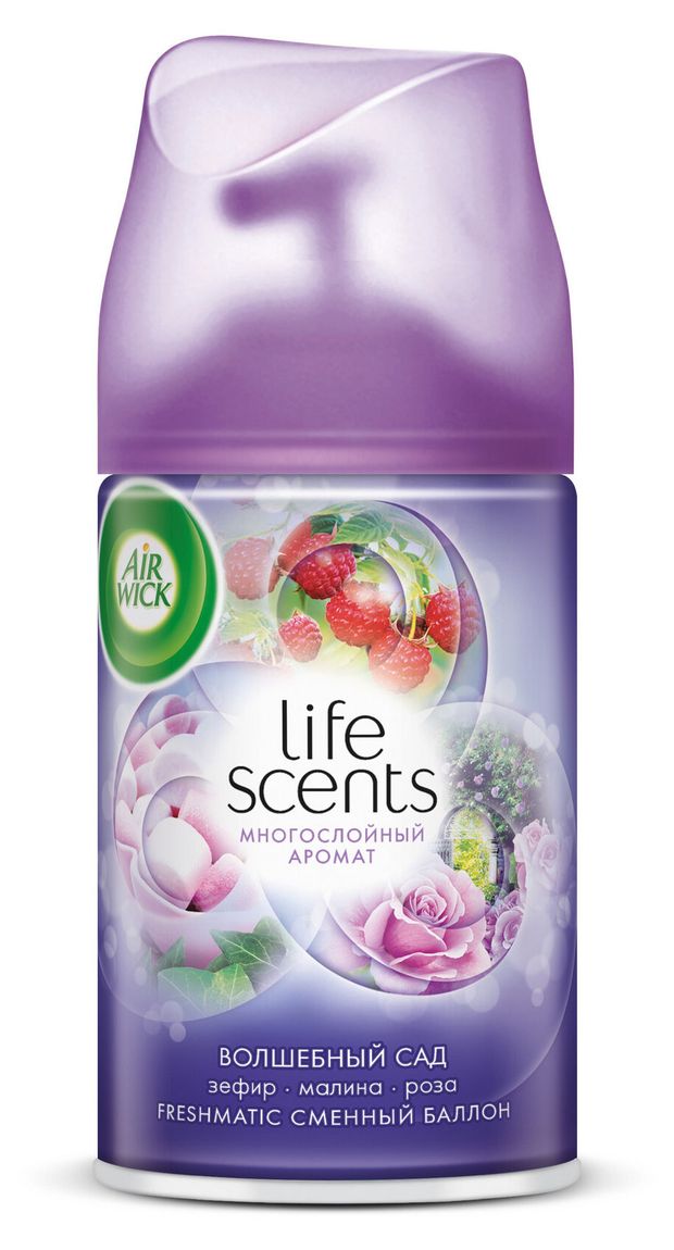 

Освежитель воздуха Airwick Life Scents Волшебный сад сменный баллон 250 мл