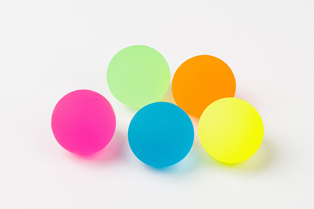 

Мячики-попрыгунчики светящиеся 5 шт.