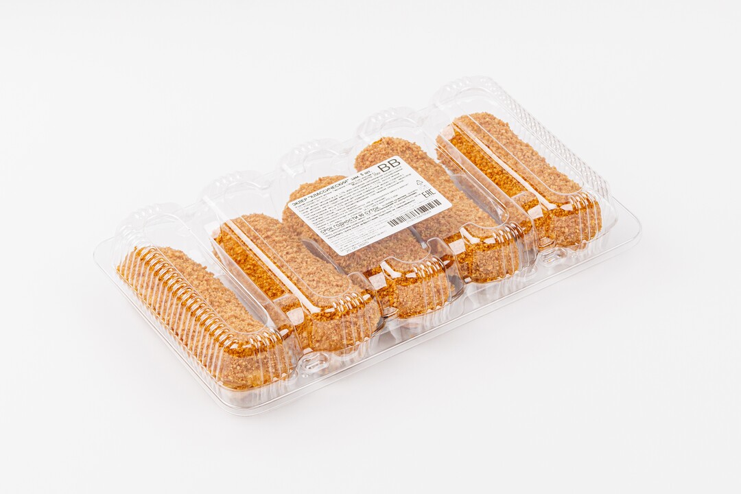 

Эклер ВкусВилл Классический заморозка 5 шт. 250 г