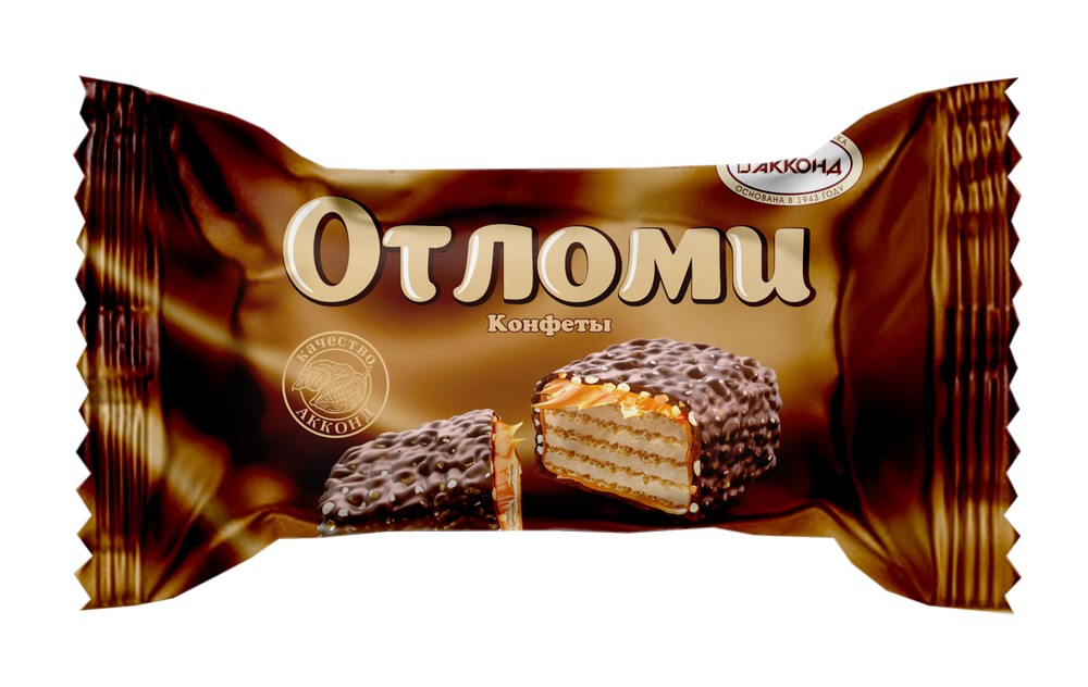 

Конфеты Отломи вафельно-карамельные вес