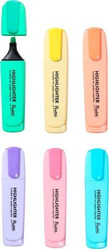 Текстовыделитель WowPlay! пастельные цвета в ассортименте 1 шт