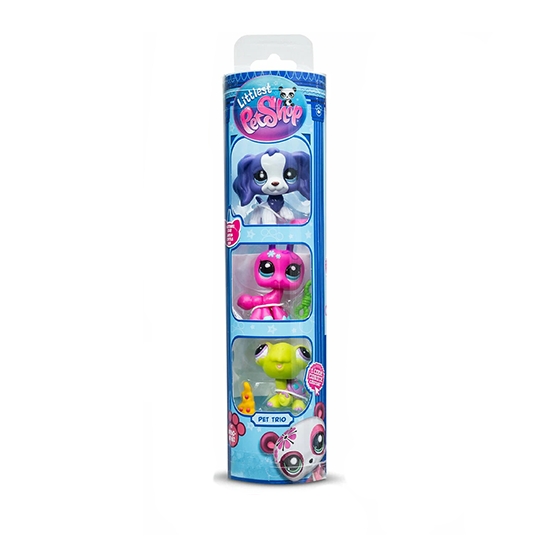 

Игровой набор Littlest Pet Shop Три друга муравей, спаниель и черепаха