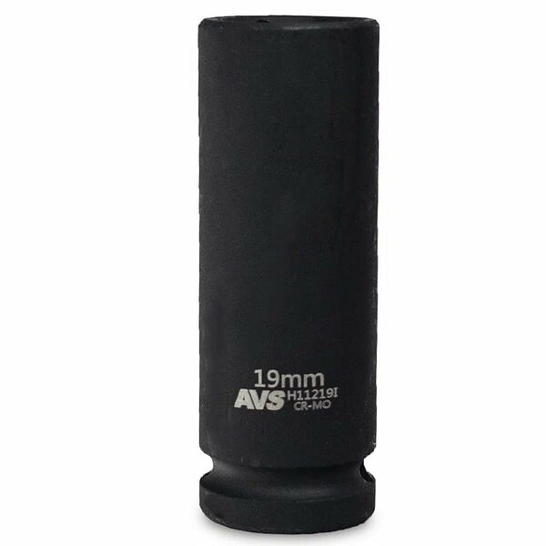 Головка торцевая ударная глубокая 6-гранная 1/2 DR (19 мм) AVS H11219I