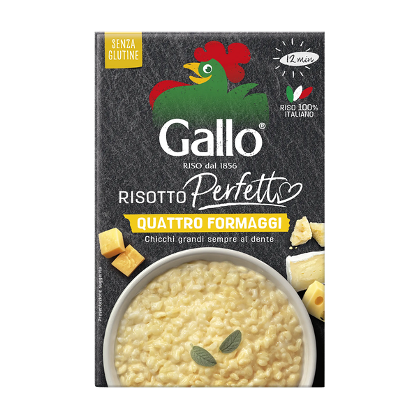 Ризотто Riso Gallo Pronto четыре сыра 175 г