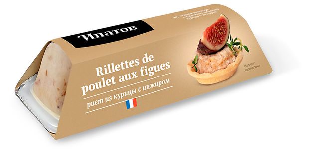 

Риет из курицы Ипатов с инжиром 85 г