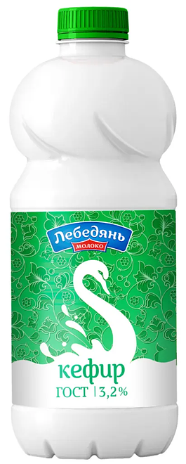 

Кефир ЛебедяньМолоко 3.2% 900 г