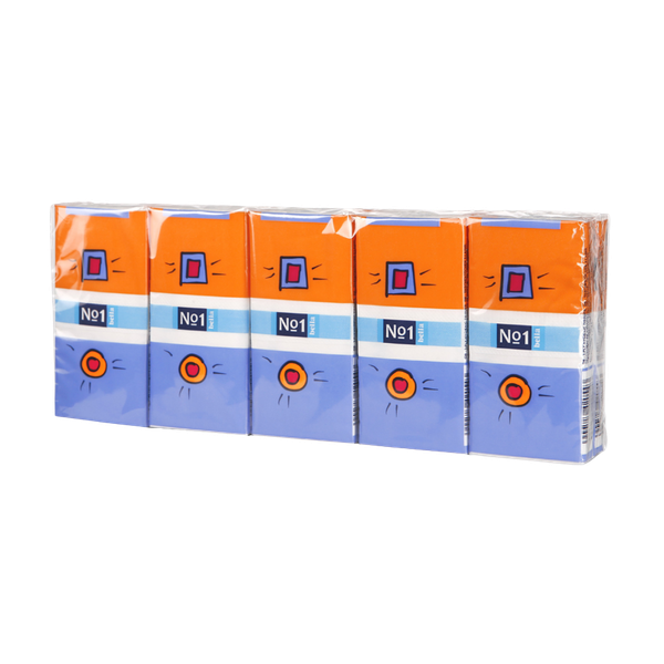 Платочки Bella No.1 носовые 100 шт