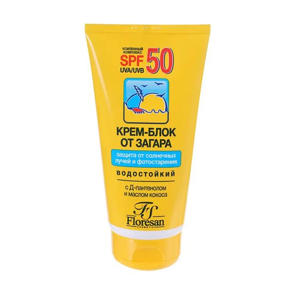 Крем-блок от загара, Floresan, SPF 50, 120 мл