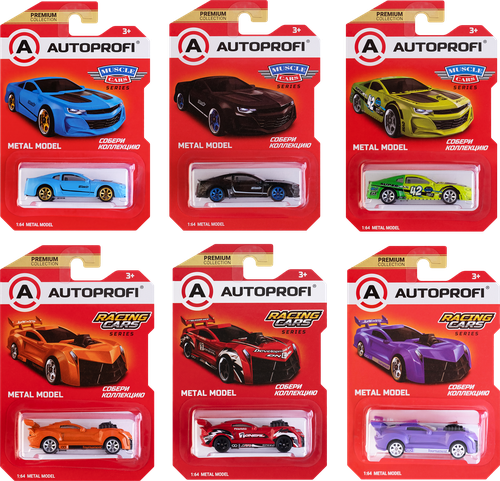 

Игрушка машинка Autoprofi коллекционная в ассортименте 1 шт.