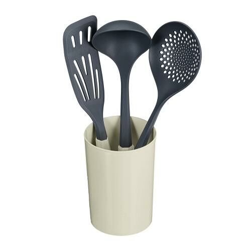 Набор кулинарных приборов Бытпласт с подставкой (4 предмета)