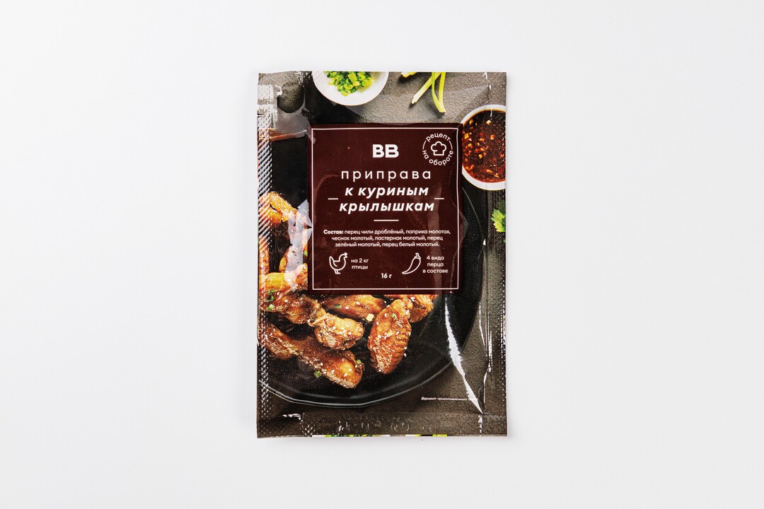

Приправа ВкусВилл к куриным крылышкам 16 г