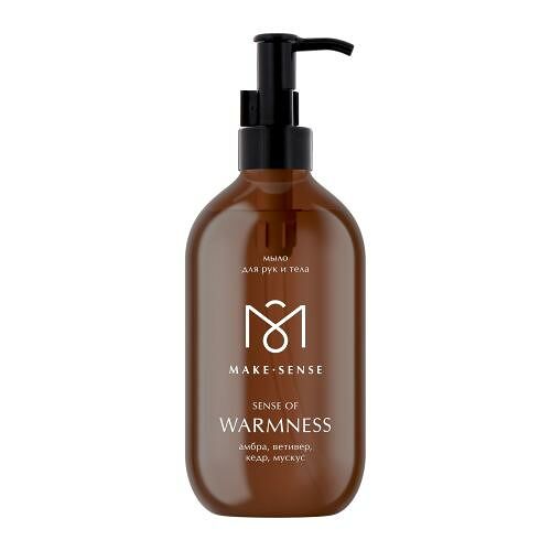 Мыло для рук и тела Make Sense Амбра, ветивер, кедр, мускус 500 мл