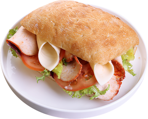 Брускетта Лента Fresh с сочным куриным филе и соусом цезарь 250 г