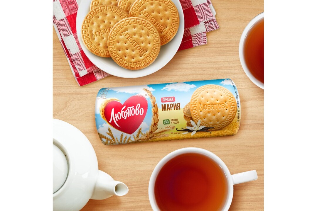 

Печенье Любятово Мария Традиционное затяжное 156 г