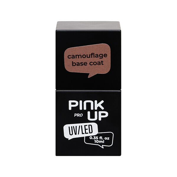 Камуфлирующая база для ногтей Pink Up Pro camouflage base coat, тон 10, 10 мл