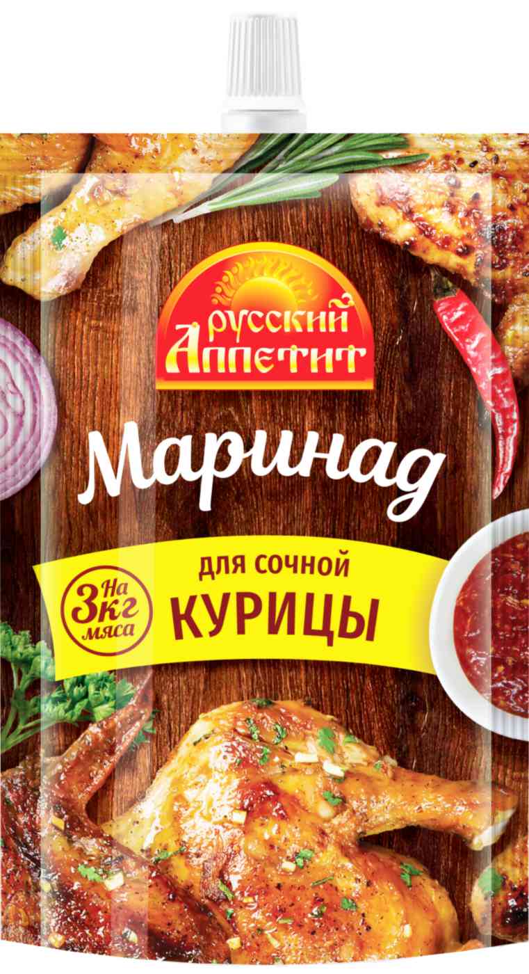 

Маринад для курицы Русский аппетит 300 г
