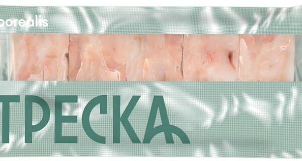 Треска замороженная Borealis филе порционное 750 г