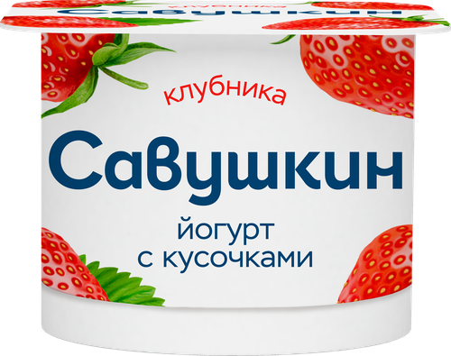 

Йогурт Савушкин клубника 2% 120 г