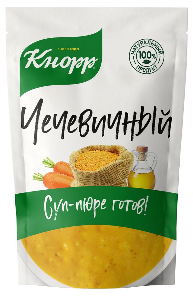 

Суп-пюре Knorr Чечевичный, 250 г
