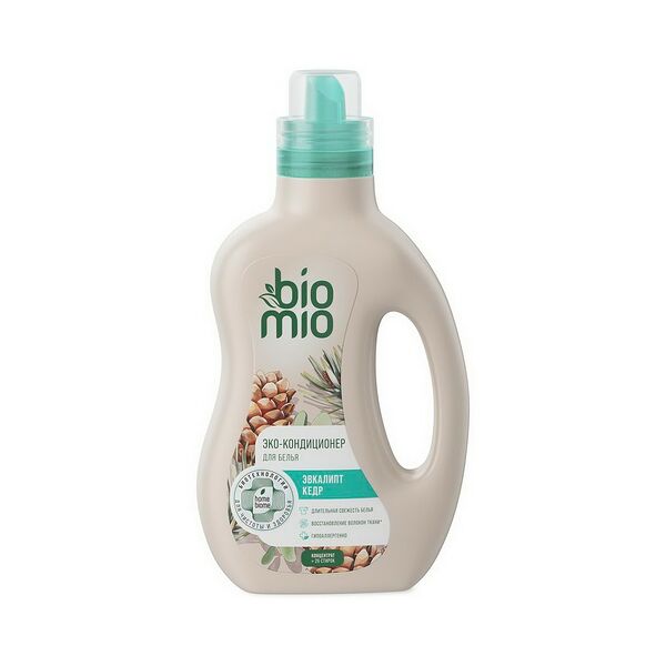 Кондиционер для белья экологичн BioMio Bio-soft Эвкалипт-Кедр Концентрат 800мл