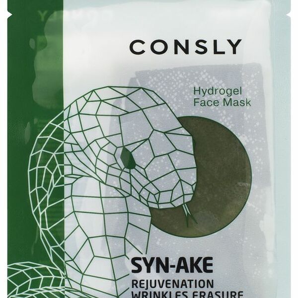 Маска для лица Consly Гидрогелевая с пептидами 20 мл
