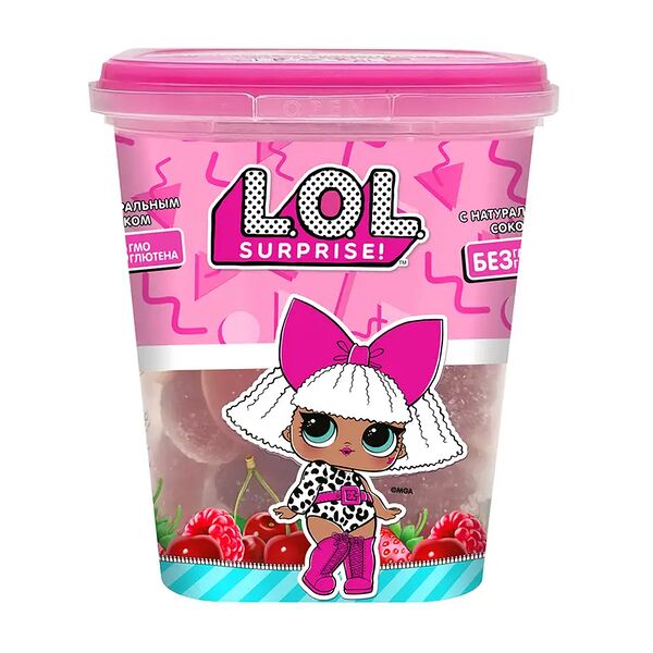 Мармелад жевательный с натуральным соком, 180 г, в ассортименте