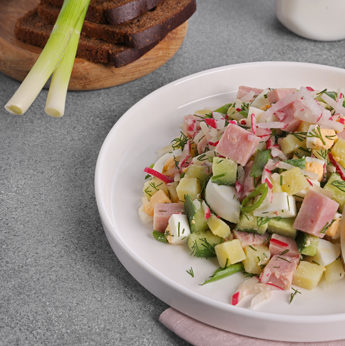 

Набор для окрошки Лента Fresh с ветчиной вес