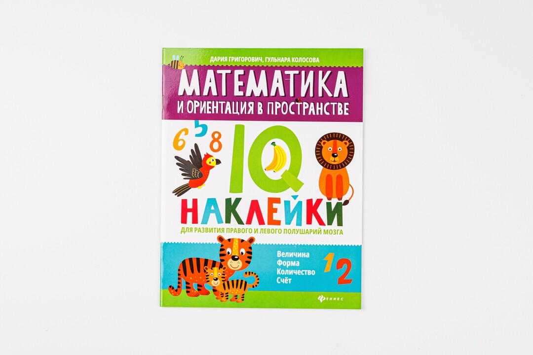 

Математика и ориентация в пространстве. IQ-наклейки. Григорович Д.А., Колосова Г.Р