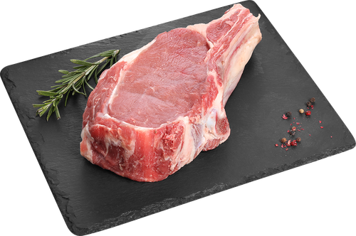 

Говядина ЛЕНТА FRESH антрекотная часть, на кости вес