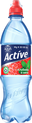 

Вода негазированная Aqua Minerale Active Клубника и мята 0.5 л