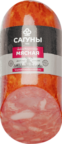 

Колбаса Сагуны МК Мясная полукопченая 400 г