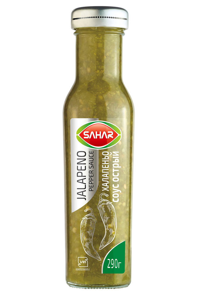 

Соус Sahar зеленый острый халапеньо 290 г