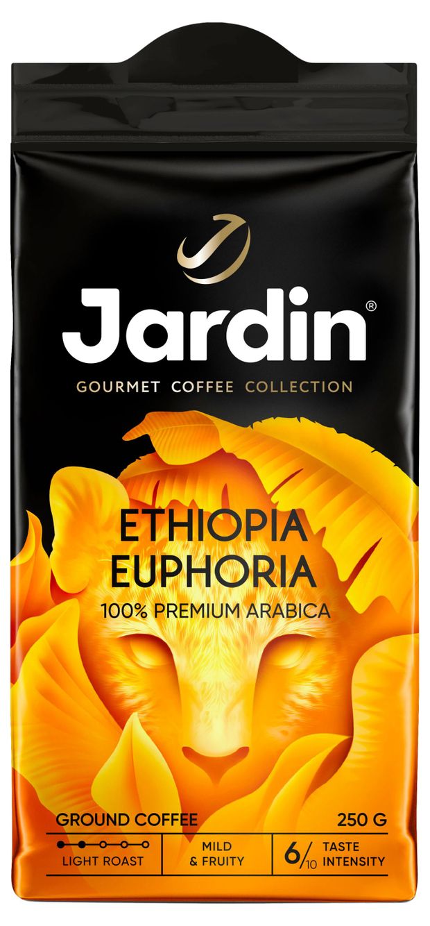 

Кофе молотый Jardin Ethiopia Euphoria жареный 250 г